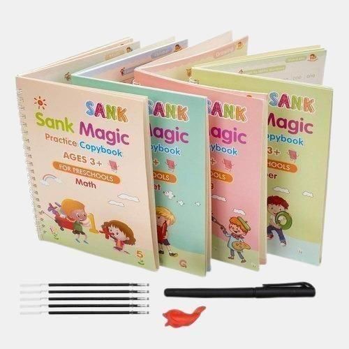 Sank Magic Textbook (4 BOOKS,1 PEN,1 GRIP,10 REFILL)