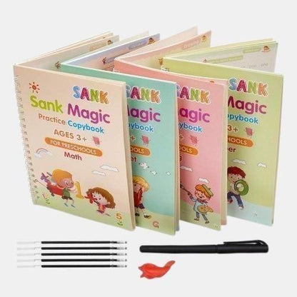 Sank Magic Textbook (4 BOOKS,1 PEN,1 GRIP,10 REFILL)