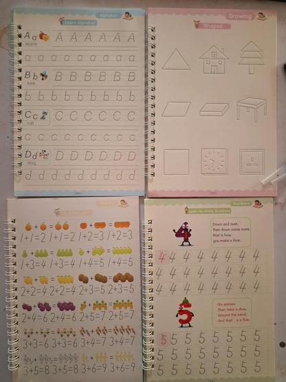 Sank Magic Textbook (4 BOOKS,1 PEN,1 GRIP,10 REFILL)