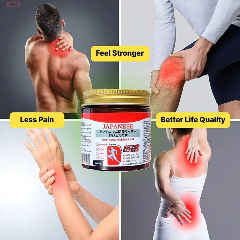 Instant Pain Relief Soothing Massage Gel Pack of 2