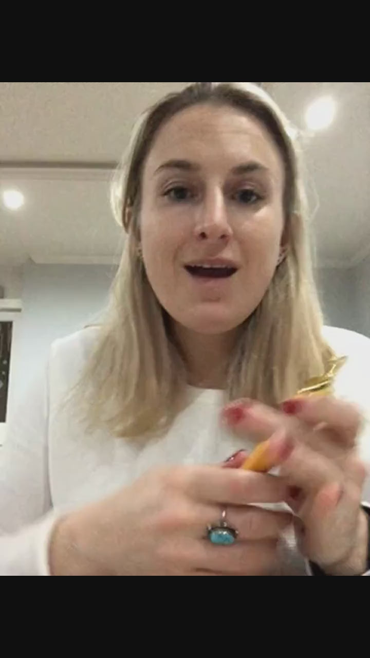 24K Gold Energy Beauty Bar Electric Facial Massage Roller